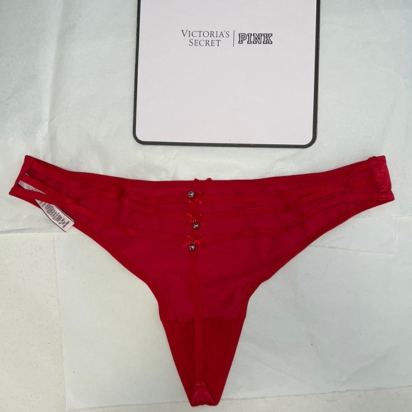 Victoria's Secret Bells THONG Panty Underwear XL - Picture 1 of 14
